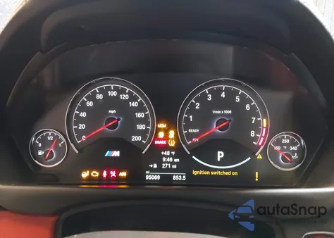 2017 BMW M4 z USA, uszkodzony, nr VIN WBS3R9C50HK708949